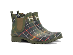 BARBOUR WILTON CLASSIC TARTAN STIVALE DA PIOGGIA